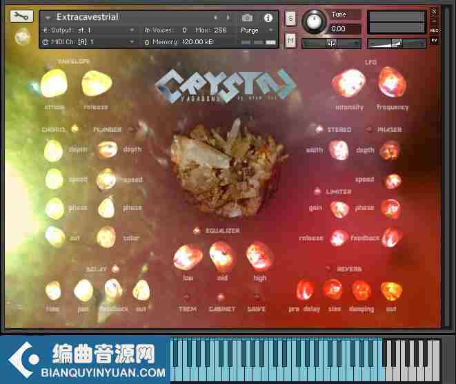流浪汉水晶音效库 – Atomhub – Vagabond Crystal for Kontakt