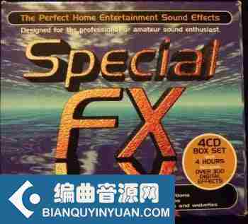 Avid Records Sound Effects (Special FX Box Set 4 CD) WAV