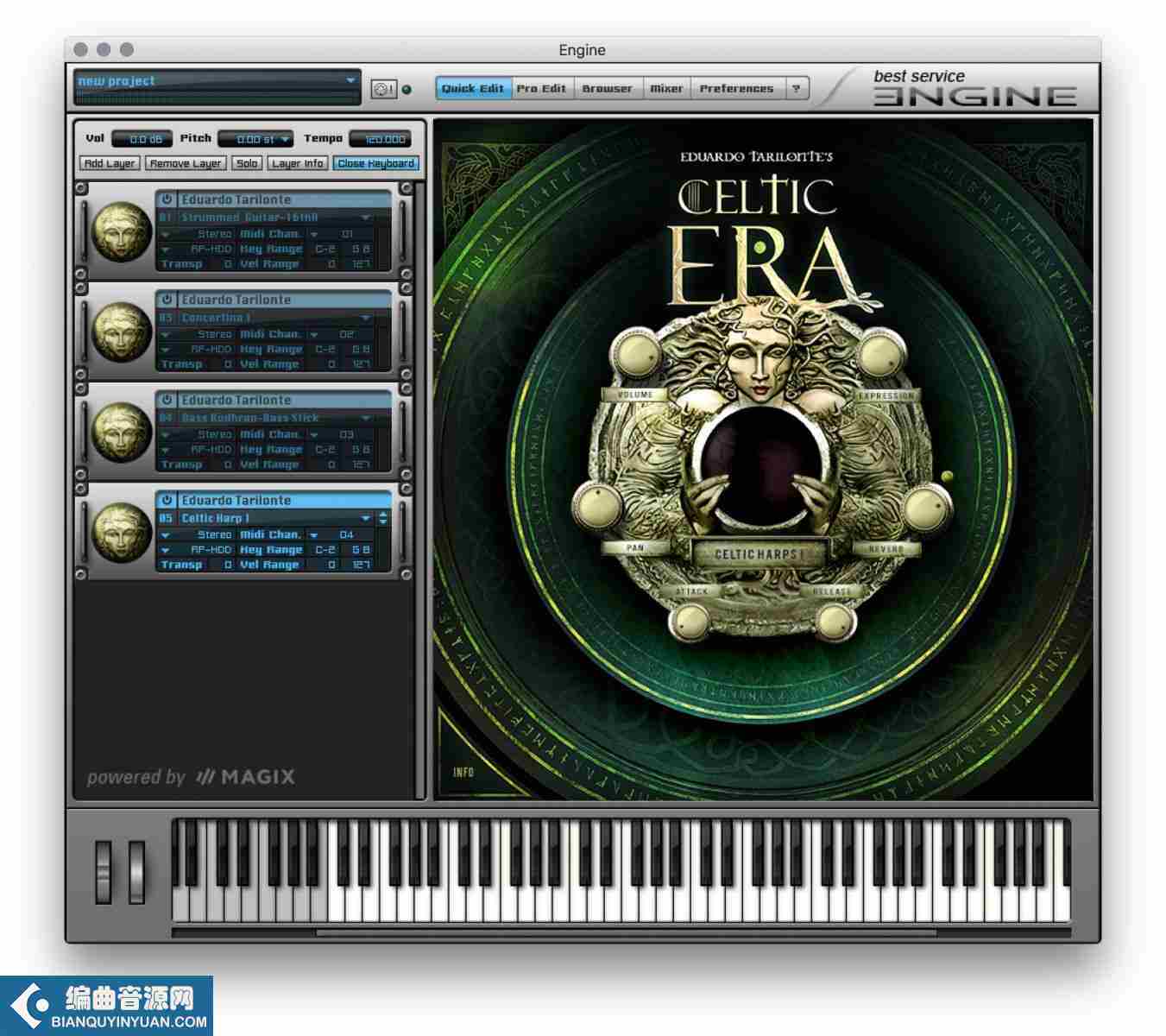 凯尔特时代管弦乐 – Best Service Celtic ERA v1.0.1 for Best Service Engine