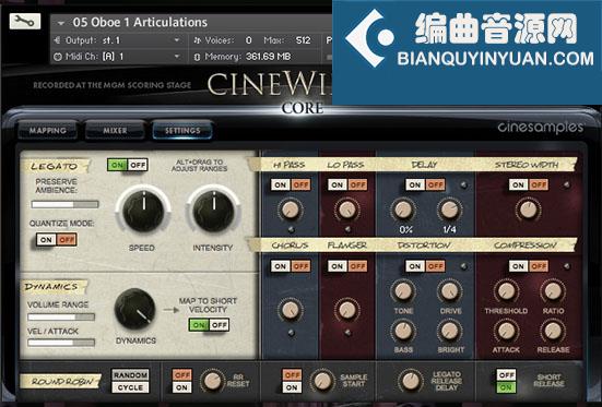 影视管弦乐木管 Cinesamples CineWinds CORE v1.3.1a