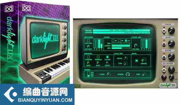 80 年代数字合成器 – DarkLight IIx for UVI Falcon