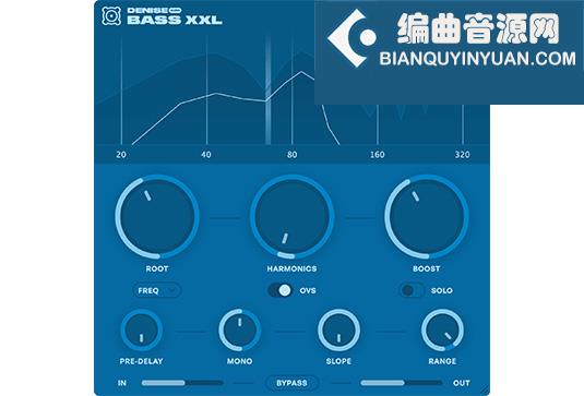低音增强效果器 Denise Audio Bass XXL v1.0.0 R2R