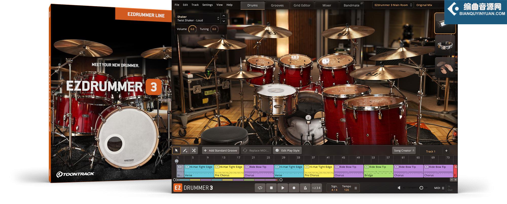 ToonTrack EZdrummer 3 v3.0.4