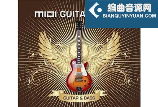 好莱坞吉他 贝司 East West Midi Guitar Vol 4 Guitar and Bass