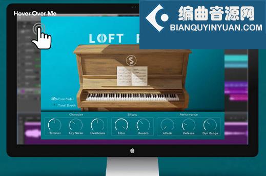 立式三角钢琴 Echo Sound Works Loft Piano Update 3