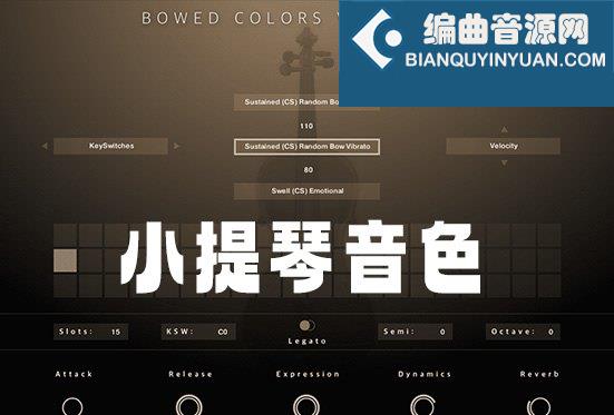 小提琴音色 Evolution Series Bowed Colors Violin Vol.1