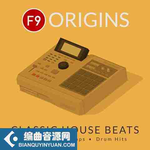 F9 Origins Beats Classic House Beats, Stems & Kits Logic Pro X