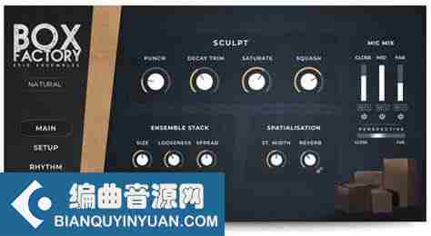 电影打击乐器 – Fracture Sounds Box Factory KONTAKT-DECiBEL