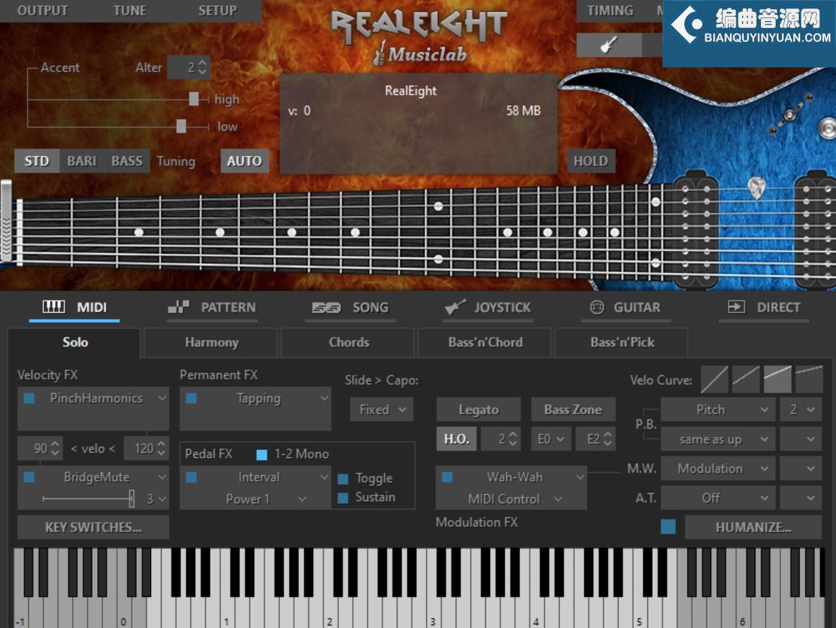 MusicLab RealEight v4.0.1.7387 电吉他音源