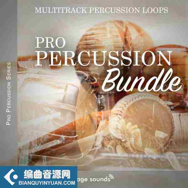 打击乐器采样包 – Image Sounds Pro Percussion Bundle WAV
