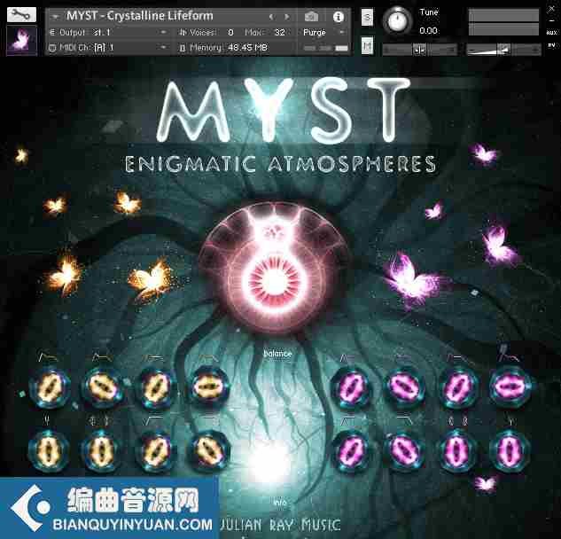 神秘氛围类音源 – Julian Ray – Myst 1.0 for Kontakt