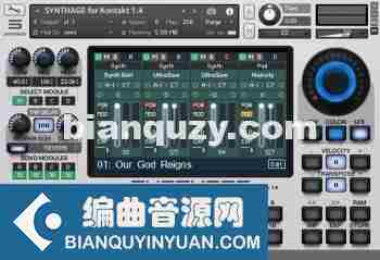 综合合成音色 – Júnior Porciúncula SYNTHAGE v1.4 KONTAKT
