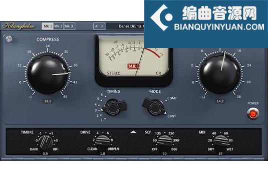 可变电子管压缩器 Klanghelm MJUC variable-tube compressor v1.7.2