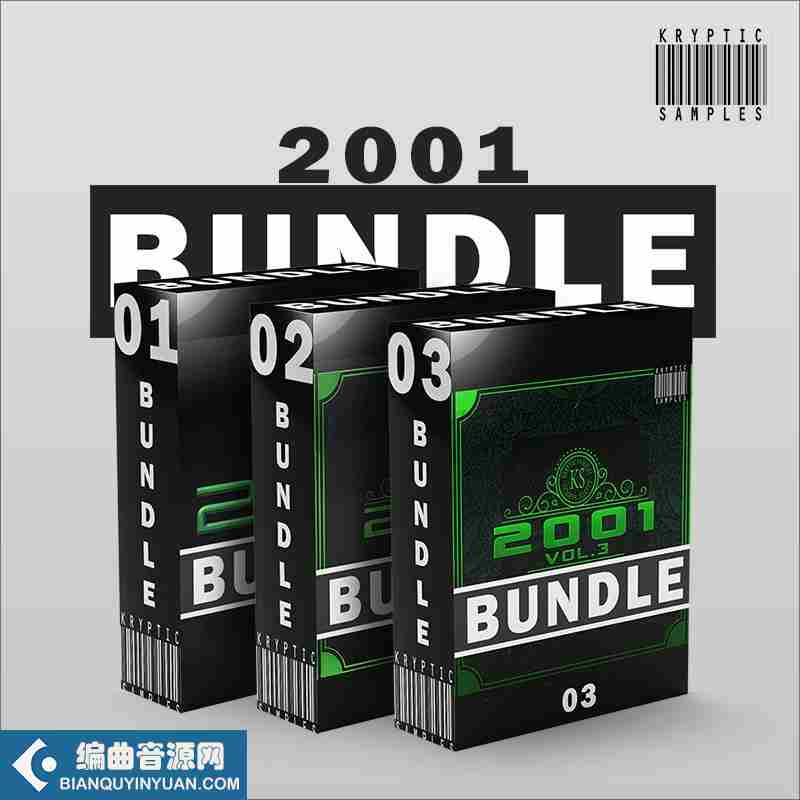 Kryptic Samples 2001 Bundle WAV MiDi