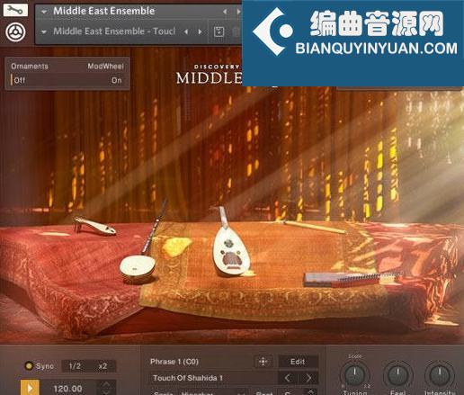 Native Instruments Middle East v1.1.1 中东民乐 弹拨/打击乐