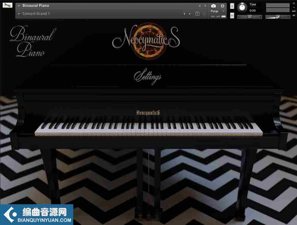 双耳钢琴 – Neocymatics Binaural Piano KONTAKT