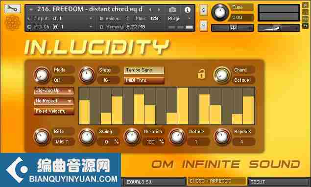 综合音源 – Om Infinite Sound – In Lucidity for Kontakt