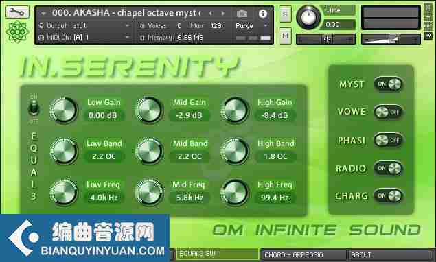 综合音源 – Om Infinite Sound – In-Serenity for Kontakt