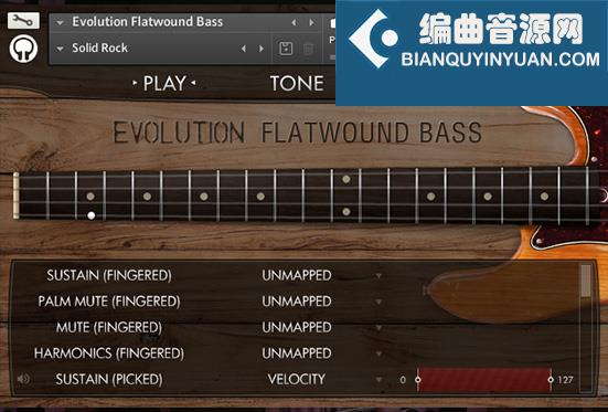 经典P型电贝司 Orange Tree Samples Evolution Flatwound Bass