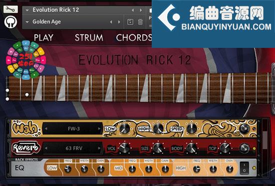 12弦电吉他音源 Orange Tree Samples Evolution Rick 12