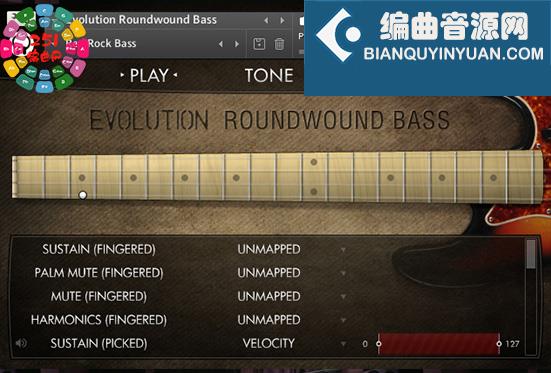 圆弦复古电贝司 Orange Tree Samples Evolution Roundwound Bass