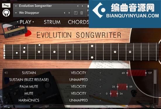 橘子树吉他 Orange Tree Samples Evolution Songwriter