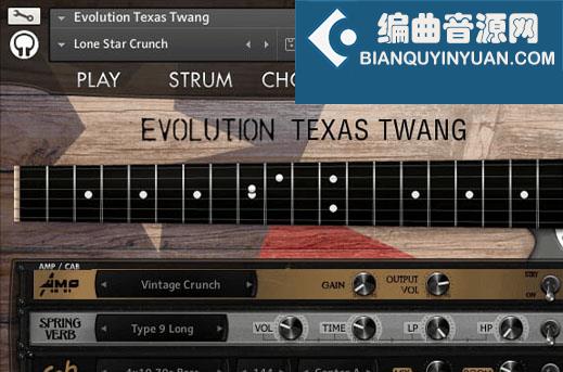 乡村吉他 Orange Tree Samples Evolution Texas Twang