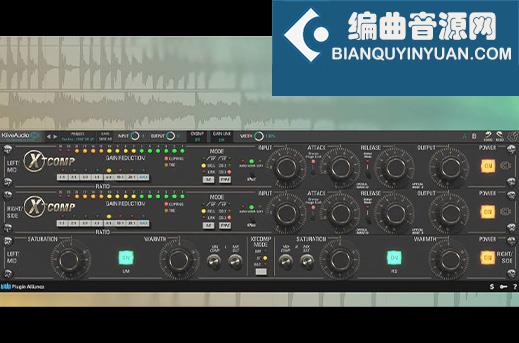 FET压缩器 Plugin Alliance Kiive Audio XTComp v1.0.0