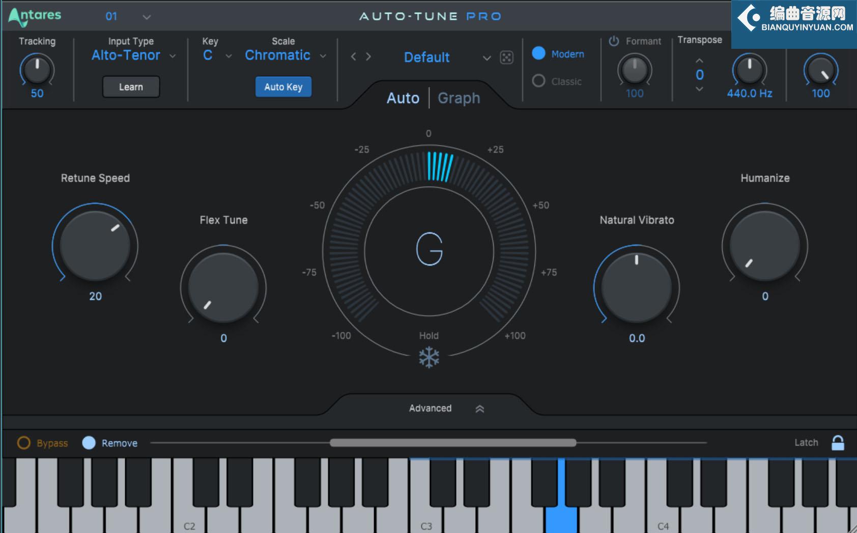 Antares Auto Tune Pro X v10.0.0 电音插件Win