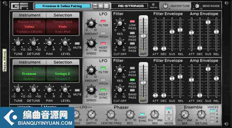 和弦弦乐合成器 – Reason RE GForce Software – Re-Strings v1.1.4-DECiBEL WIN