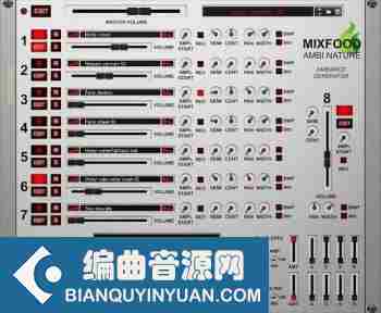 自然环境合成器 – Reason RE Studio Corbach Mixfood Ambi Nature v2.0.0-DECiBEL WiN