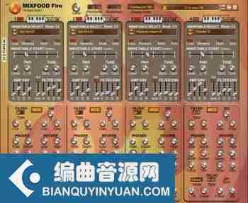 样品播放器合成器 – Reason RE Studio Corbach Mixfood Fire v1.0.0-DECiBEL WiN