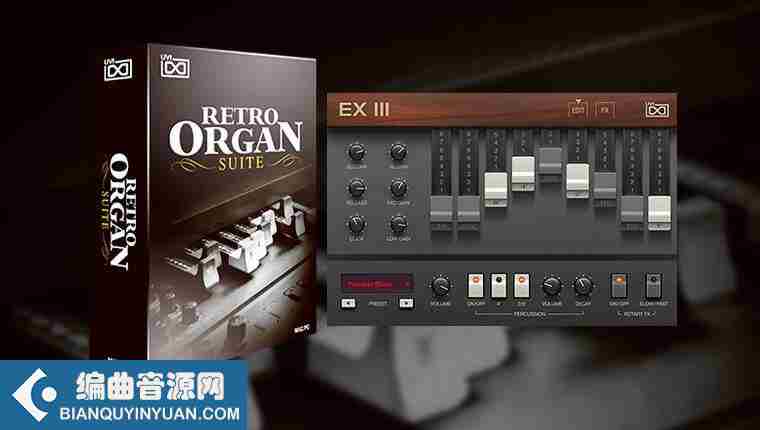 复古风琴 – Retro Organ Suite 1.5.2 for UVI Falcon
