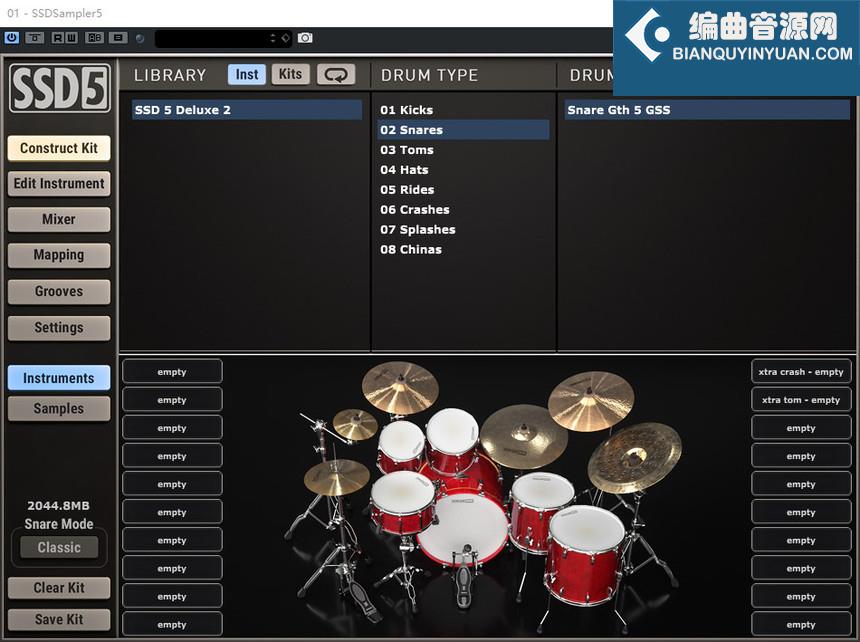 SSD5 板岩鼓 Steven Slate Drums 5 v5.5 Win