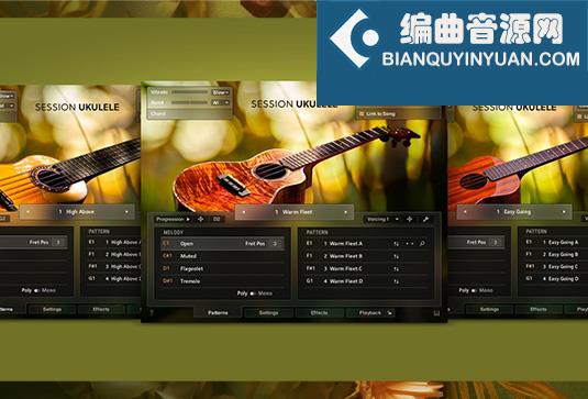 尤克里里音源 Native Instruments Session Ukulele