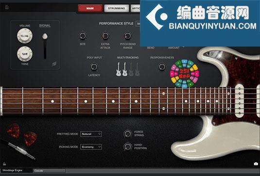 美国经典电吉他 Impact Soundworks Shreddage 3 Stratus