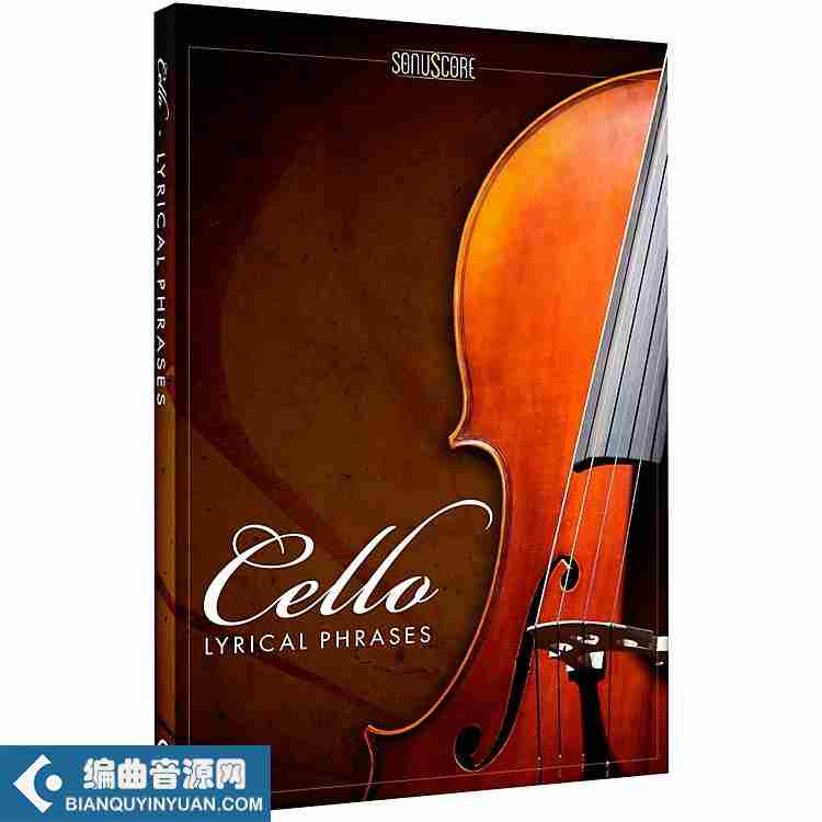 抒情大提琴乐句 – Sonuscore Lyrical Cello Phrases v1.2 KONTAKT