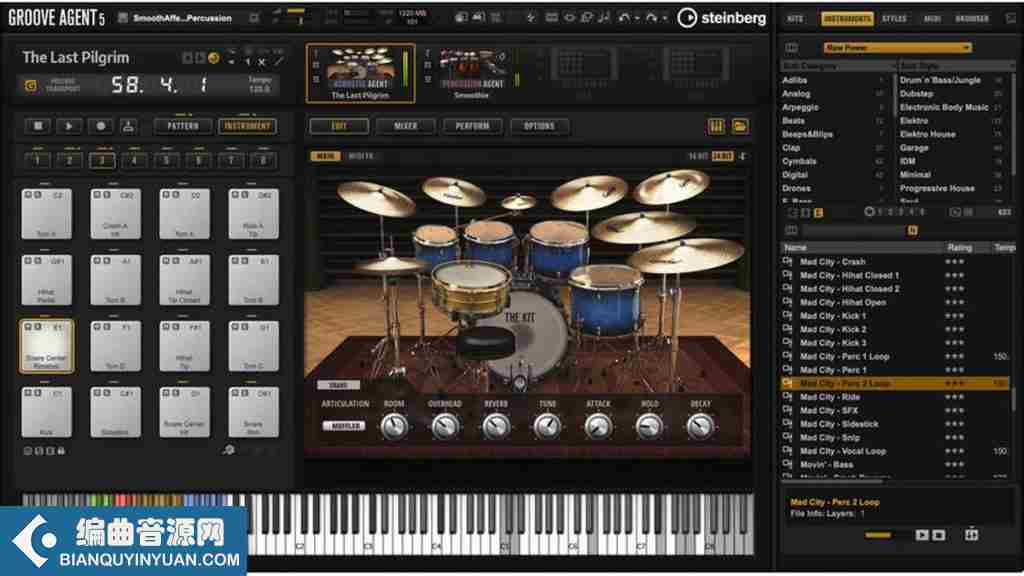 鼓插件 – Steinberg Groove Agent SE 5 Content-R2R WIN
