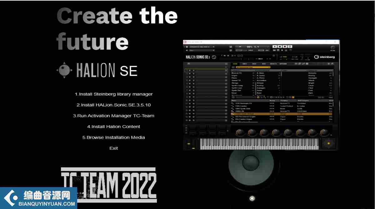 黑龙插件 – Steinberg Halion Sonic SE v3.5.10 WIN-TC Team