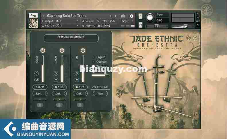 翡翠民族管弦乐团精简版 – Strezov Sampling Jade Ethnic Orchestra Kontakt