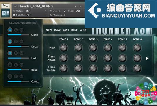 雷霆鼓 Strezov Sampling Thunder X3M