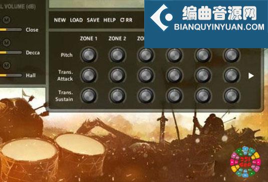 史诗图班鼓 Strezov Sampling Tupans X3M Kontakt音色
