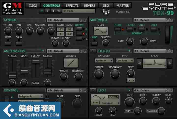 TGX-99 – Yamaha SY99/TG77 for UVI Falcon