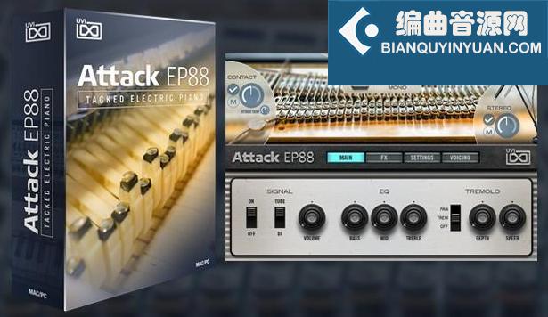 大克电钢琴 UVI Soundbank Attack EP88 v1.1.3 for Falcon