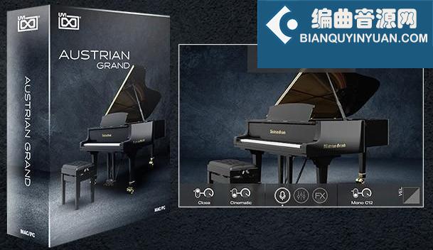 钢琴音源 UVI Soundbank Austrian Grand v1.0.3 for Falcon