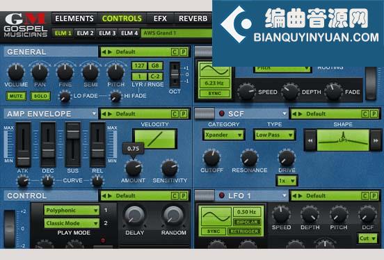 雅马哈键盘 UVI Falcom Gospel Musicians the BlueBeast Yamaha EX5