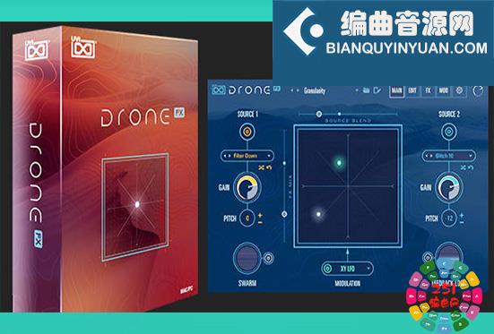 多层采样 颗粒合成器 Drone for UVI Falcon