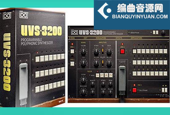 复古模拟合成器 UVI Soundbank UVS-3200 for UVI Falcon