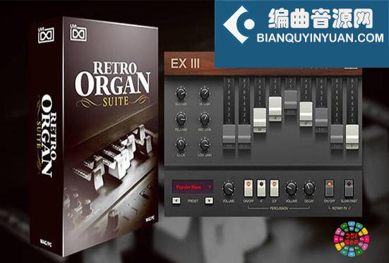 复古风琴 Retro Organ Suite 1.5.2 for UVI Falcon