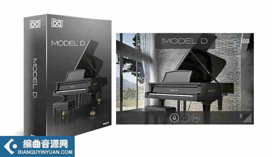 三角钢琴音源 – UVI Model D for Falcon